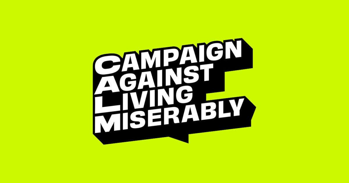 Charity Of The Month: Campaign Against Living Miserably | Ticketpass